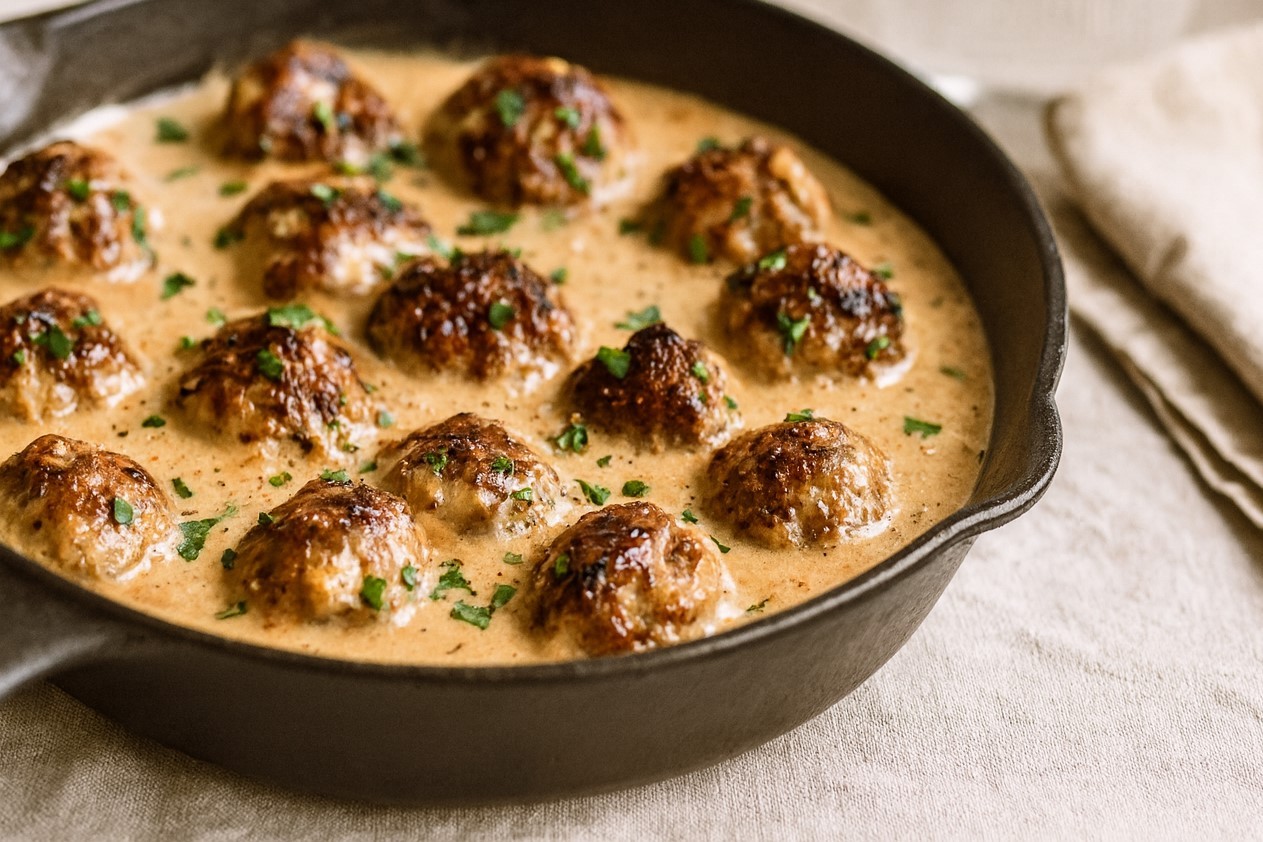 Unlock Authentic Swedish Meatball Flavor: Creamy Gravy Secrets